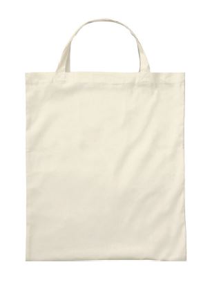 Baubwolltasche mit doppeltem Kordelzug