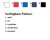 Premium Polypropylen-Tasche weiß 2. rot 3. royalblau 4. dunkelblau 5. schwarz